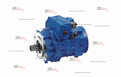 Картинка запчастей: A4VG145 Гидронасос аксиально-поршневой Rexroth/Massey Ferguson A4VG145EP1DP000/40MLND6XX1FB2S4AF00-S (R902192913, CNR: 7061388M1 ) для Massey Ferguson 9380 