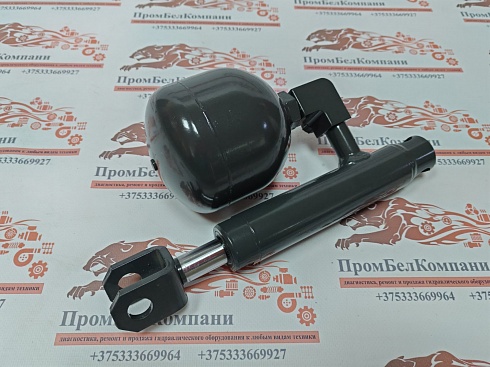 Гидроцилиндр 0040749.0 / 00407490 / 0000407490 / 407490 в сборе c пневмогидроаккумулятором Hydac SBO210-0,5E2/112U-210FT110 для Claas Lexion 600