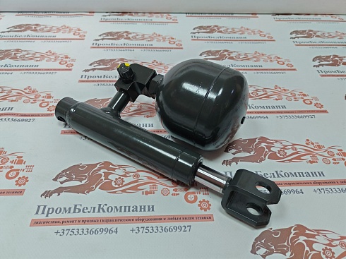 Гидроцилиндр 0040749.0 / 00407490 / 0000407490 / 407490 в сборе c пневмогидроаккумулятором Hydac SBO210-0,5E2/112U-210FT110 для Claas Lexion 600