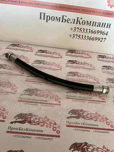 Рукав высокого давления РВД DunlopHiflex DN20 WP 375 BAR 3/4" WP 5440 PSI / обжимные муфты 3 DH 440000-12 для экскаватора 