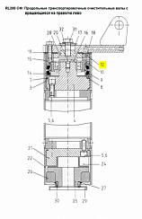 Картинка корпус подшипника 20-m08-006-120-001 spp.09097 для franz kleine (кляйн) rl 200 sf mouse (мышка) 