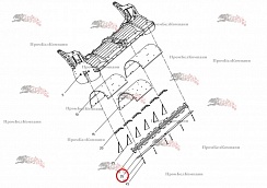 Картинка запчастей: Нож 015.77964 для свеклоуборочного комбайна Grimme Rexor 620/630