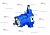 Фото a6vm215 400/c7266 гидромотор аксиально-поршневой bosch rexroth a6vm215ep100p000a/71mwv0r4a21gv-y  / r902268625 для jcb