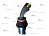Картинка джойстик prof 1 11005921 sauer danfoss  амкодор 2551, амкодор 2561