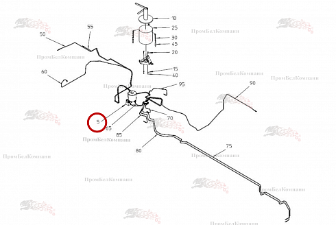 Главный распределитель центральной смазки B92.50373 для свеклоуборочного комбайна Grimme Rexor 620/630