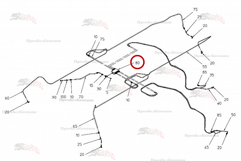 Распределитель VPBM-6-04830 B92.20100 для свеклоуборочного комбайна Grimme Rexor 620/630
