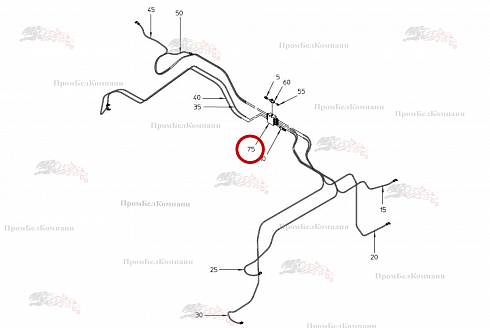 Распределитель VPBM-4-03165 B92.20103 для свеклоуборочного комбайна Grimme Rexor 620/630