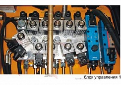 Картинка запчастей: Блок управления 1.0 на задней стене кабины справа 20-M10-003-112 для свеклопогрузчика Franz Kleine (Кляйн) RL 200 SF Mouse (Мышка)