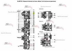 Картинка запчастей: Профильный вал 28-M28-007-160-016 для свеклопогрузчика Franz Kleine (Кляйн) RL 200 SF Mouse (Мышка)