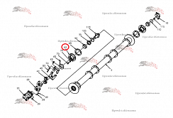 Картинка фланец подшипника grimme 096.00008 (09600008) для комбайна maxtron 620