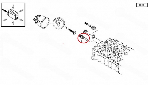 Датчик температуры DEUTZ 01182702 ( 0118 2702 ) для МТЗ-2522, МТЗ-3022