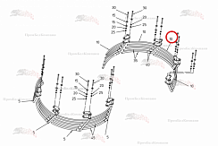 Картинка запчастей: Направляющая гребенка слева 100.98011 для свеклоуборочного комбайна Grimme Rexor 620/630