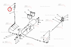 Картинка запчастей: Отсасывающее сопло B80.00295 для свеклоуборочного комбайна Grimme Rexor 620/630