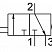 Пневмораспределитель с плунжером Festo S-3-PK-3-B 7843