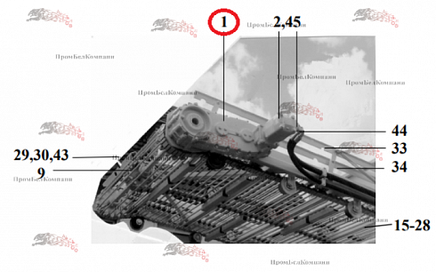 Коробка передач (редуктор) S5-100-063-070 для свеклоуборочного комбайна Franz Kleine SF 10 (Кляйн СФ 10)