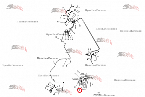 Клапан нагрузки B92.05012 для свеклоуборочного комбайна Grimme Rexor 620/630