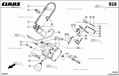 Фотография Гидронасос 0000401761 для комбайна CLAAS LEXION 560
