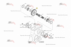 Картинка запчастей: Шестерня  84346518 для пресс-подборщиков Case / New Holland