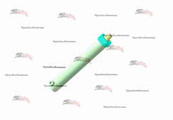 Картинка гидроцилиндр цг-80.56х400.83 (626*56*80) для подъема ковша погрузчиков то-49, дз-133