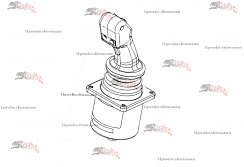 Картинка джойстик кпп левый ( командо-контроллер ) terex spf1 / spf1 3590f01-200.009 / 09.0682.1337.cre для автокрана terex rt-90