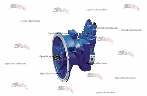 A8VO A8VO107 A8V0107 Гидронасос аксиально-поршневой Bosch Rexroth  A8VO107LA1H2/63R1-NZG05F070 ( CNR:6559080 / 8911090 MNR:2086559 ) +  гидронасос шестеренный 07232583 ( 07 232 583 )