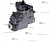 Картинка коробка передач sauer bibus icvd gt-s1-233v/a-124 для kramer 780t; kramer 3606; kramer 4107