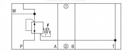 Гидроклапан редукционный (регулятор давления) Hydro Norma  ZDR6DP2-30  75YM ( ZDR 6-DP2-30/75YM )