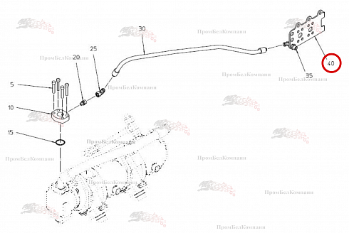 Фланцевый щиток 015.81510 для свеклоуборочного комбайна Grimme Rexor 620/630