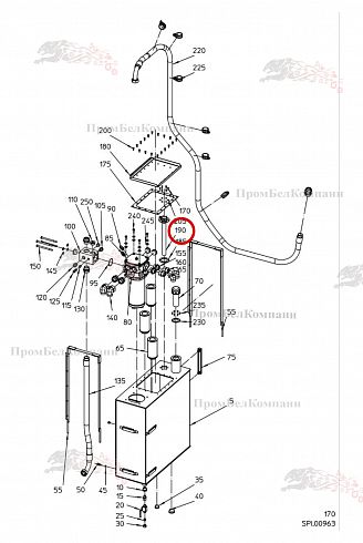 Датчик бака B80.00256 для свеклоуборочного комбайна Grimme Rexor 620/630