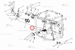 Картинка запчастей: Плата центральной электрики кабины B94.04297 для свеклоуборочного комбайна Grimme Rexor 620/630