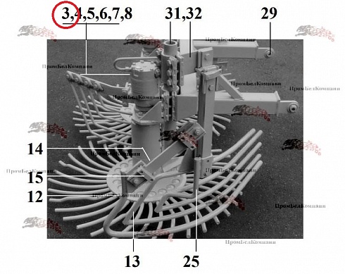 Гидромотор героторный White Drive Products W80371 / 362022.112625-23 / 630 SERIES DR 300 / S6-104-053-036 / RE013946 для свеклоуборочного комбайна Franz Kleine (Кляйне) SF10