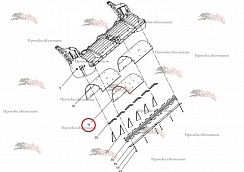 Картинка запчастей: Облицовка (защита корпуса ботвоудалителя, обшивка) 076.04967 для свеклоуборочного комбайна Grimme Rexor 620/630