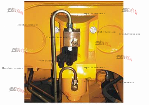 Изображение запчастей: Блок управления (опора мостов) 17-M07-003-110 для свеклопогрузчика Franz Kleine (Кляйн) RL 200 SF Mouse (Мышка)