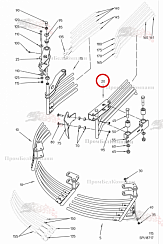 Картинка запчастей: Направляющая гребенка-звезда 101.04255 для свеклоуборочного комбайна Grimme Rexor 620/630