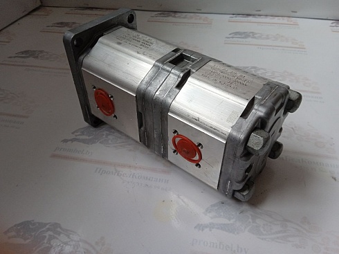 Гидронасос шестеренный 2-ух секционный Sauer Danfoss 211.20.257.00 SNW2NN/017 + 111.20.076.00 SNP2NN/6