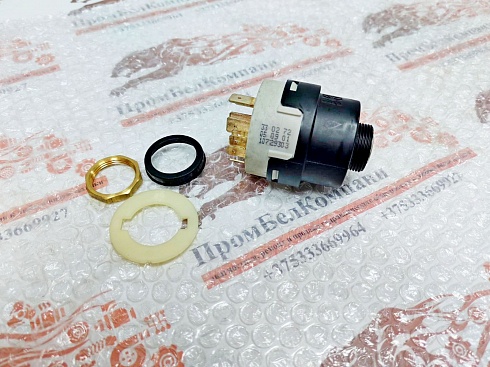 Замок зажигания Wacker Neuson 330272 / 50988 (6JB003959-001) для Wacker Neuson, B 3CX, 4СХ, New Holland NH, Fiat Kobelco, Fiat-Hitachi, Case, Gluehstartschalter, Deutz