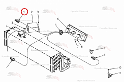 Картинка запчастей: Температурный датчик B81.01100 для свеклоуборочного комбайна Grimme Rexor 620/630