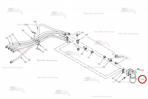 Блок управления OSPL630LS+OVPL B92.04539 для свеклоуборочного комбайна Grimme Rexor 620/630