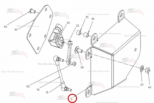 Колпак 015.90409 для свеклоуборочного комбайна Grimme Rexor 620/630
