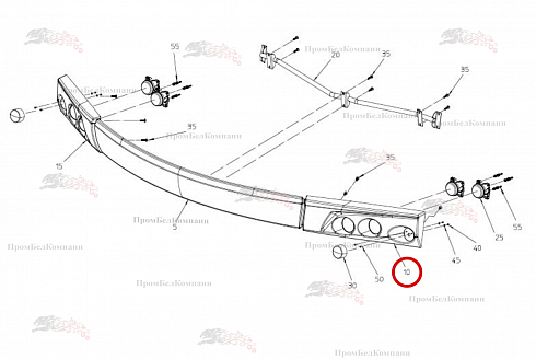 Передняя заслонка слева 081.00843 для свеклоуборочного комбайна Grimme Rexor 620/630