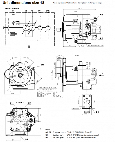 AP2D AP2D18 Гидронасос Bosch Rexroth AP2D18LV3RS7-883-1 / гидронасос 6686525 мини-экскаватора гусеничного Bobcat 331