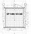 Картинка запчастей: Блок радиаторов БР-140М.1301.000 Амкодор 332, А-342, А-352