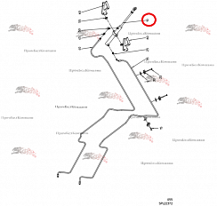 Картинка запчастей: Гидроцилиндр (цилиндр двойного действия) 092.02060 для свеклоуборочного комбайна Grimme Rexor 620/630