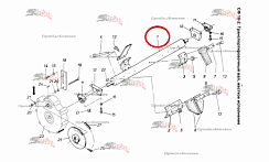 Картинка запчастей: Транспортировочная труба S4-164-015-030, S4-164-015-475, S2-182-015-030 для свеклоуборочного комбайна Franz kleine SF 10-2 (Кляйн СФ 10-2)