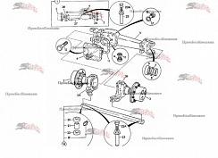 Картинка запчастей: 440/3044 Ведущий мост JCB 440/3044/2/100050 к телескопическому погрузчику JCB 520-40
