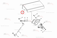 Картинка запчастей: Защита 015.88120 для свеклоуборочного комбайна Grimme Rexor 620/630