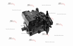 Фотография A4VG56 Гидронасос аксиально-поршневой Bosch Rexroth (Brueninghaus Hydromatik) 42U1711100NE / A4VG56DA1D2/32R-NAC02F015S-S для погрузчика БМЕ 1560, БМЕ1565, комбайна Kleine SF-10, телескопического погрузчика Dieci