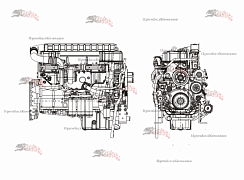 Картинка запчастей: Запасные части двигателя VOLVO Penta TWD1240VE / TWD 1240 VE