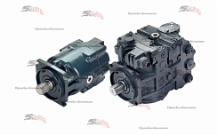 Картинка запчастей: Гидроход (гидропара) Sauer Danfoss 90R130 + 90M100 для комбайна CLAAS Lexion 560