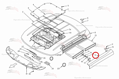Картинка запчастей: Крышка B81.00883 для свеклоуборочного комбайна Grimme Rexor 620/630